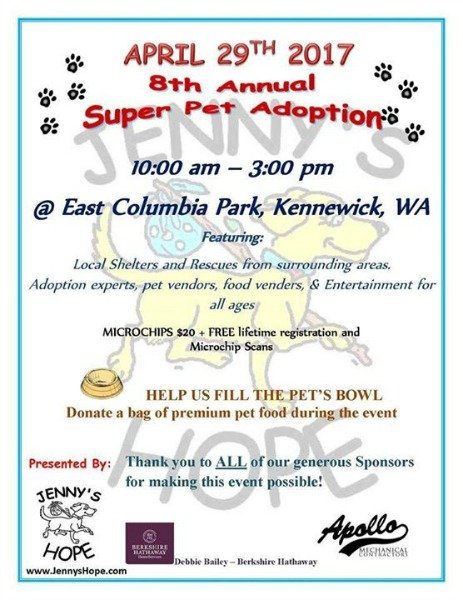 super pet adoption poster